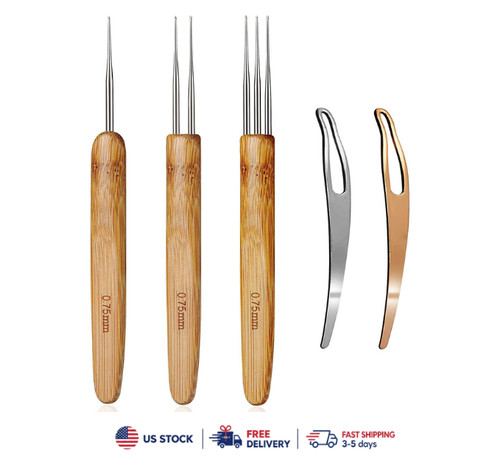 75mm dreadlock crochet hook - dreadlock,