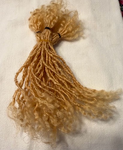 Blonde human hair - 40,